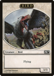 {Bird Token}\nMagic 2011 Core Set\nSingle\nMagic The Gathering
