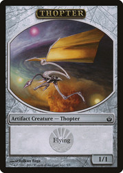 {Thopter Token}\nMirrodin Besieged\nSingle\nMagic The Gathering