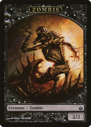 {Zombie Token}\nMirrodin Besieged\nSingle\nMagic The Gathering