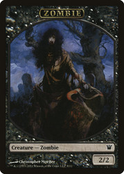 {Zombie Token} (#8)\nInnistrad\nSingle\nMagic The Gathering