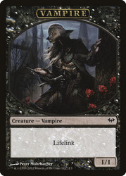{Vampire Token}\nDark Ascension\nSingle\nMagic The Gathering