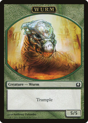 {Wurm Token}\nReturn to Ravnica\nSingle\nMagic The Gathering