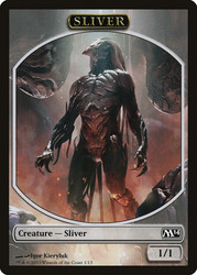 {Sliver Token}\nMagic 2014 Core Set\nSingle\nMagic The Gathering