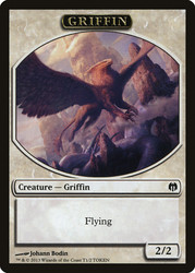 {Griffin Token}\nDuel Decks: Heroes vs. Monsters\nSingle\nMagic The Gathering
