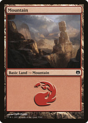 Mountain (#35)\nDuel Decks: Heroes vs. Monsters\nSingle\nMagic The Gathering
