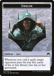 {Jace Emblem}\nMagic Origins\nSingle\nMagic The Gathering