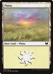 Plains (#324)\nCommander: 2015 Edition\nSingle\nMagic The Gathering