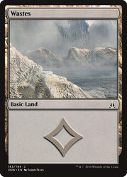Wastes (#183) (Regular Art)\nOath of the Gatewatch\nSingle\nMagic The Gathering