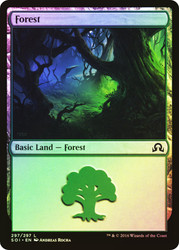 Forest (#297)\nShadows over Innistrad\nSingle\nMagic The Gathering