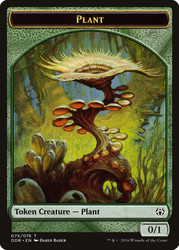 {Plant Token}\nDuel Decks: Nissa vs. Ob Nixilis\nSingle\nMagic The Gathering
