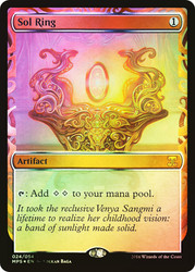 Sol Ring\nMasterpiece Series: Kaladesh Inventions\nSingle\nMagic The Gathering