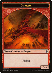 {Dragon Token}\nCommander Anthology\nSingle\nMagic The Gathering