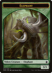 {Elephant Token}\nCommander Anthology\nSingle\nMagic The Gathering