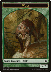 {Wolf Token} (#16)\nCommander Anthology\nSingle\nMagic The Gathering