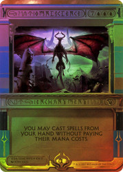 Omniscience\nMasterpiece Series: Amonkhet Invocations\nSingle\nMagic The Gathering