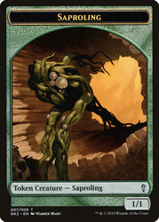 {Saproling Token} (#07) // {Wurm Token}\nGuild Kit\nSingle\nMagic The Gathering
