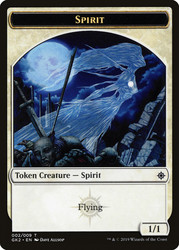 {Spirit Token} (White) // {Spirit Token} (White/Black)\nGuild Kit\nSingle\nMagic The Gathering