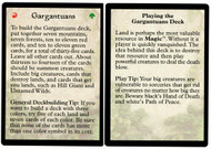 {Gargantuans Strategy Card Version 1}\nPortal\nSingle\nMagic The Gathering
