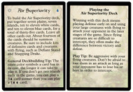 {Air Superiority Strategy Card Version 1}\nPortal\nSingle\nMagic The Gathering