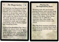 {Air Superiority Strategy Card Version 2}\nPortal\nSingle\nMagic The Gathering