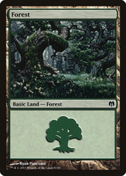 Forest (#81)\nDuel Decks: Heroes vs. Monsters\nSingle\nMagic The Gathering