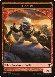 {Goblin Token}\nDragons of Tarkir\nSingle\nMagic The Gathering