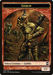 {Goblin Token}\nEternal Masters\nSingle\nMagic The Gathering