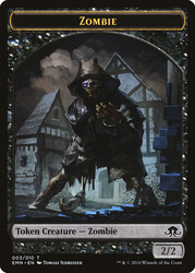 {Zombie Token} (#3)\nEldritch Moon\nSingle\nMagic The Gathering