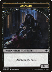 {Assassin Token}\nConspiracy: Take the Crown\nSingle\nMagic The Gathering