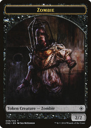 {Zombie Token}\nConspiracy: Take the Crown\nSingle\nMagic The Gathering