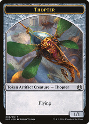 {Thopter Token} (#8)\nKaladesh\nSingle\nMagic The Gathering