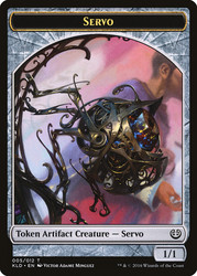 {Servo Token} (#5)\nKaladesh\nSingle\nMagic The Gathering