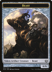 {Beast Token}\nKaladesh\nSingle\nMagic The Gathering