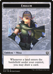 {Nissa Emblem}\nKaladesh\nSingle\nMagic The Gathering