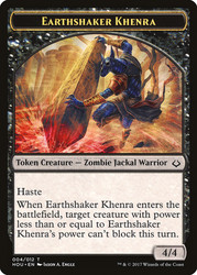 {Earthshaker Khenra Token}\nHour of Devastation\nSingle\nMagic The Gathering