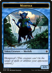 {Merfolk Token}\nIxalan\nSingle\nMagic The Gathering