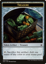 {Treasure Token} (#9)\nIxalan\nSingle\nMagic The Gathering