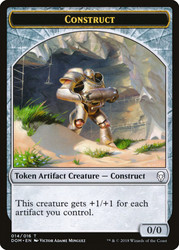 {Construct Token}\nDominaria\nSingle\nMagic The Gathering