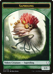 {Saproling Token} (#11)\nDominaria\nSingle\nMagic The Gathering
