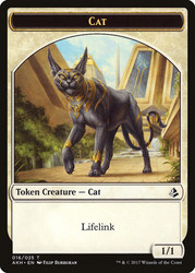 {Cat Token} // {Sinuous Striker Token}
Amonkhet
Single
Magic: The Gathering