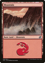 Mountain (#59) (Jace vs. Chandra)\nDuel Decks: Anthology\nSingle\nMagic The Gathering