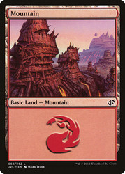 Mountain (#62) (Jace vs. Chandra)\nDuel Decks: Anthology\nSingle\nMagic The Gathering