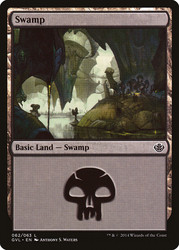 Swamp (#62) (Garruk vs. Liliana)\nDuel Decks: Anthology\nSingle\nMagic The Gathering