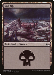 Swamp (#60) (Divine vs. Demonic)\nDuel Decks: Anthology\nSingle\nMagic The Gathering