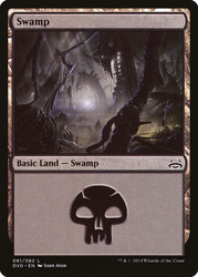 Swamp (#61) (Divine vs. Demonic)\nDuel Decks: Anthology\nSingle\nMagic The Gathering