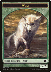 {Wolf Token} // {Zombie Token}
Commander 2015
Single
Magic: The Gathering