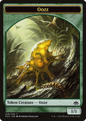 {Ooze Token} (1/1) // {Ooze Token} (2/2)\nPlanechase Anthology\nSingle\nMagic The Gathering