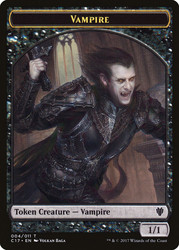 {Vampire Token} // {Zombie Token}
Commander 2017
Single
Magic: The Gathering