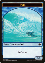 {Wall Token}\nDuel Decks: Merfolk vs. Goblins\nSingle\nMagic The Gathering