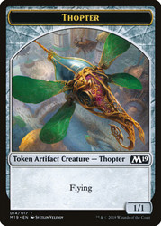 {Thopter Token}\nCore Set 2019\nSingle\nMagic The Gathering